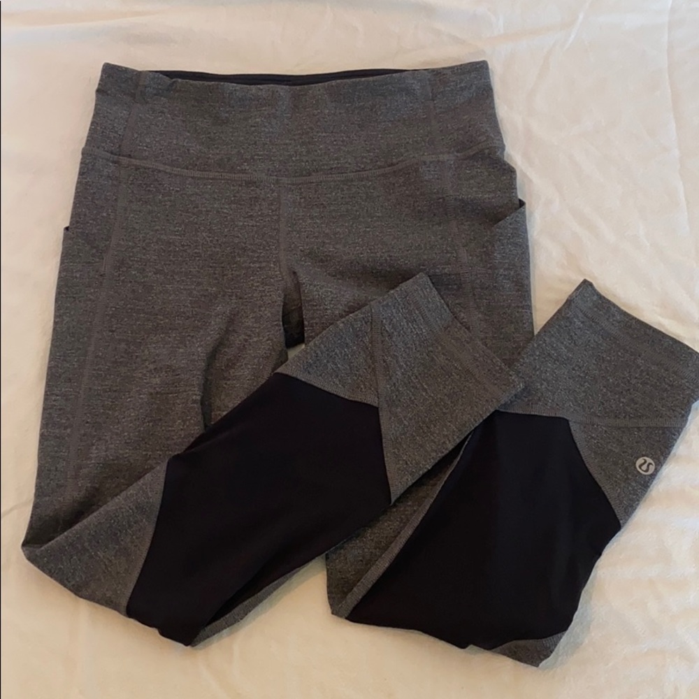 Gray Lululemon Leggings: Size 4